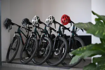 Complimentary bicycles at Blu Monkey Suratthani