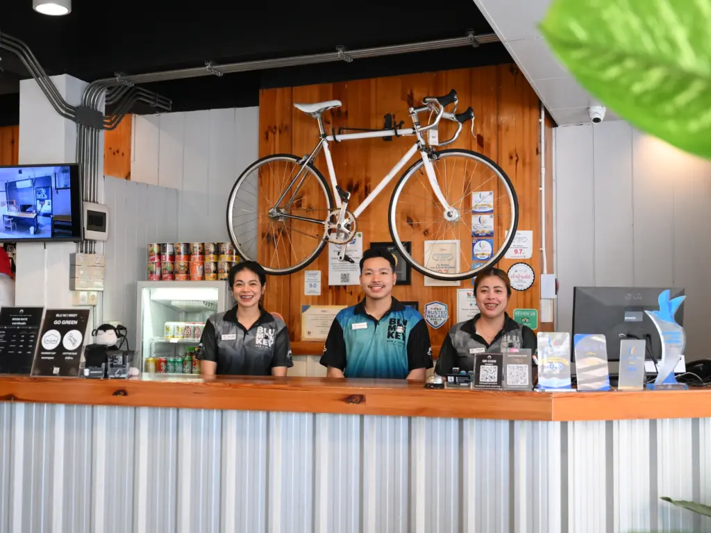 Blu Monkey Suratthani Monkey Desk team